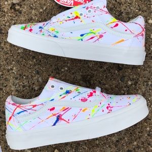 Paint Splatter Vans